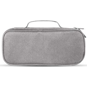 Surblue Electronics Organizer Accessories Cable Organizer Bag, Compact and Portable Waterproof Travel Cable Organizer Bag for USB cables, chargers, mobile power supplies, phones, SD cards, Grey