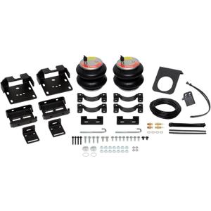 Firestone Airide 2715 Red Label Rear Air Springs Kit fits 2012-2025 C3500HD Cab-Chassis | 5-150 PSI | Load Capacity of 7,500 Pounds | No Drill Installation