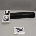 Sound Bar for Smart TV, 16'/60W Soundbar with Impactful Bass, Dynamic Light and Remote Control, Wall Mountable TV Speakers with Bluetooth/Optical/3.5MM AUX for Gaming/PC/Projector