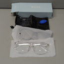 Blue Light Blocking Glasses - Fashion Square Eyeglasses, Anti UV Ray Computer Gaming Glasses Blue Blockers for Women/Men, Pack of 2