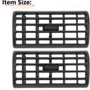 RLB-HILON 2PCS Dashboard Center Air Vent Compatible with Jeep Model, for Wrangler TJ 1997-2006, for Cherokee 1997 1998 1999 2000 2001 Year
