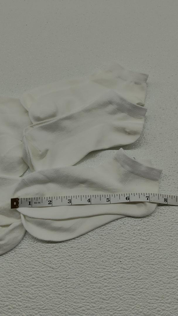 Kids White Socks 6Pairs