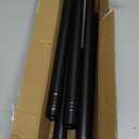 CorkLatta Black Shower Curtain Rod 31 to 80 Inch,1 Inch Diameter Adjustable Spring Tension Stainless Steel Telescoping Rod,Easy Install,No Rust