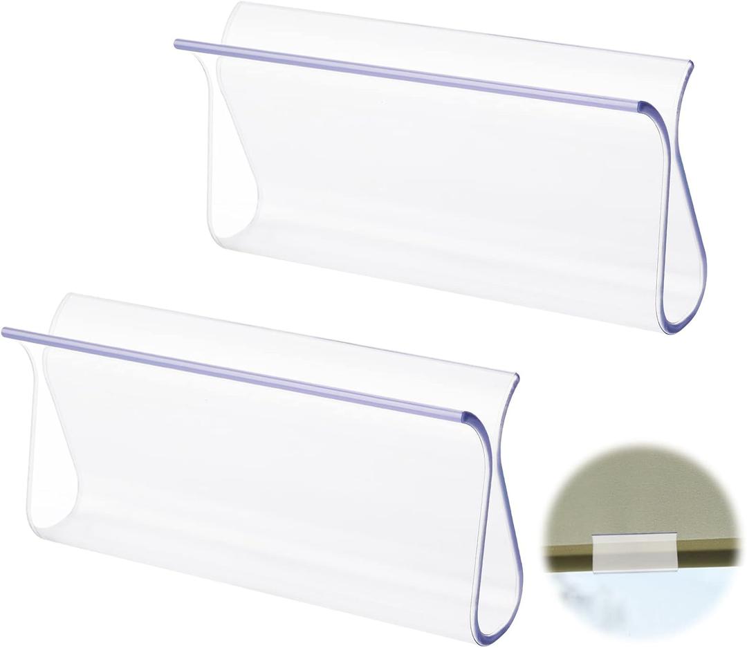 Grevosea 8 Pieces Window Shades for Home, Roller Window Shades Shade Pull Blinds Shades R Type Lifting Clamp Pull Shade Grips for Roller Shades Window Blinds Rolling Curtain Accessories