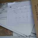 6 Tier Corner Shelf 63.1" Tall Corner Shelves Stand Ladder Shelf Metal Standing Bookshelf Organizer Display Rack Bookcase Plant Stand Industrial Rustic for Living Room Bedroom White CS-001W1