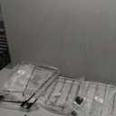 Portable Pickleball Tennis Ball Collector with Wheel, 90 Tennis Balls Capacity, Pickleball Retriever Basket Carrier Gatherer Picker Hopper Container