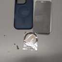 [4 in 1] Magnetic for iPhone 16 Pro Case, 2 Pics Privacy Screen Protectors and 1 Pic Camera Protector, Fit for MagSafe, Military Shockproof Translucent Matte 16 Pro Phone Case 6.3", Dark Blue