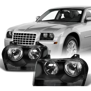 Headlights Compatible with 2005-2010 Chrysler 300