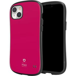 iFace First Class Designed for iPhone 14 Plus Case (6.7")  Cute Shockproof Protective Dual Layer [Hard Shell + Bumper] Phone Cover for Girls, Women [Drop Tested] - Hot Pink