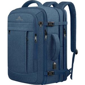 AREYTECO 50L 60L Travel Backpack, Carry On Backpack 50L Expandable Extra Large Travel Backpack