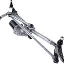A-Premium Front Windshield Wiper Motor and Linkage Assembly Compatible with BMW Vehicles - E90 323i/325i/325xi/328i/328i xDrive/328xi/330i/330xi/335d/335i/335i xDrive, E92/E93 328i/335i/M3/335is