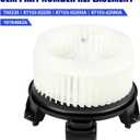 AC Blower Motor with Fan Fits for Toyota Corolla (with Manual AC) RAV4 RAV 4 Matrix Scion xB Scion tC 2009 2010 2011 2012 2013 2014 2015 2016 HVAC Heater Blower Motor Replaces # 700230