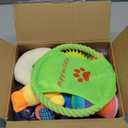 Dog Toys 25 Pack for Fun and Teeth Cleaning, Puppy Chew Toys Pack with Squeak Plush Toy,Squeaky Toy Balls,Tug of War and Rope Toys for Puppy to Small Dogs