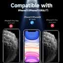 MAGIC JOHN 2 Pack for iPhone 11/iPhone XR 6.1 inch Privacy Glass Screen Protector, Auto Dust-Elimination Installation, Bubble Free, HD Clear, Easy Installation