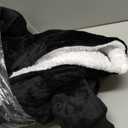 KFUBUO Heated Electric Wearable Blanket Throw Battery Operated Portable USB Cordless Outdoor Hoodie Sweatshirt