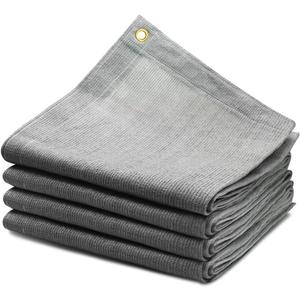 90% Sun Shade Cloth for Garden, 10X30 Ft Breathable Sunshade Fabric Cover, UV Blocking & Privacy Protection Screen for Patio, Deck, Porch, Carport,10X30 FT