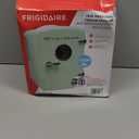 Frigidaire EFMIS171 Retro Mini Portable Personal Fridge - Ideal for Home, Office or Dorm - Includes Carrying Handle, AC/DC Wall/Car Charger (Green)