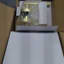 Goldenwarm Brushed Gold Lever Passage Door Handles, Zinc-Alloy Heavy Duty Gold Hall and Closet Door Handle, Lever Door Handles, Passage Door Hardware for Hallways and Closets (6 Pack)