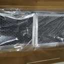Bagean Grease Microwave Vent Filter W10208631A and Charcoal 8206230A Whirlpool Microwave Filter Replacement Combo Pack - Aluminum Mesh and Carbon Filters Refresh The Kitchen Stove Oven Air (2-Sets)