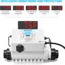 Salt Chlorine Generator- Westaho Pool Salt System for Inground Pools Up to 40,000 Gallons, Includes Pump Timer & Pump Socket, USA Titanium Cell for 10,000-Hour Lifespan, 1.4 lb CL Output