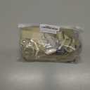 Clip and Go Strap for Phone with Wallet Crossbody Phone Lanyard Adjustable and Detachable RFID Wristlet Wallet with ID Window and Zipper, Khaki (Medium)