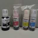 Epson 522 EcoTank Ink Ultra-high Capacity Bottle Black & Color Combo Pack (T522120-BCS) Works with ET-2720, 2800, 2803, 2840, 4700, 4800, 4810