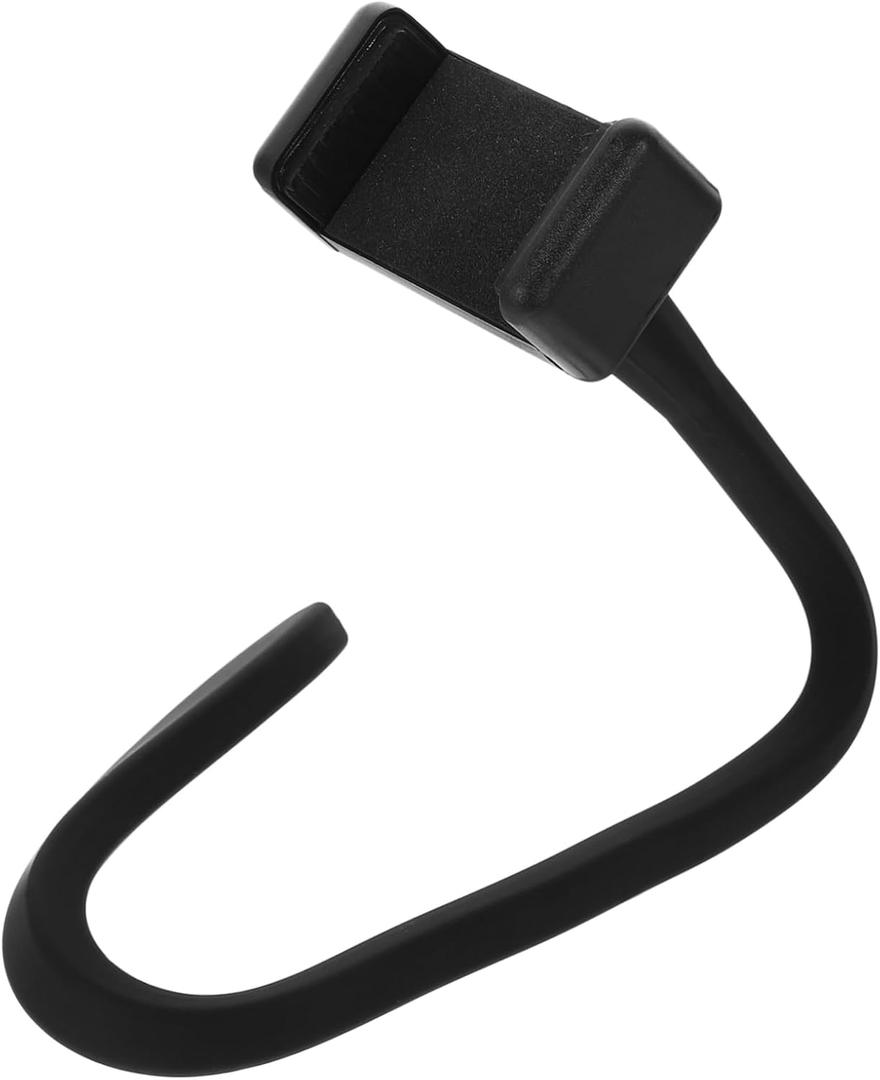 Treadmill Phone Holder with Flexible Gooseneck Stroller Phone Mount Durable Clip Stand for Secure Mobile Device Support Handlebar