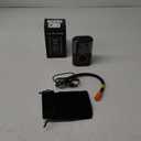 Tire Inflator Portable Air Compressor-150PSI Cordless Tire Air Pump, 5X Faster with Digital Gauge, Auto-Off & LED Light, Air Pump for Car Tires, Motorcycle, Bike, Balls & More (black)