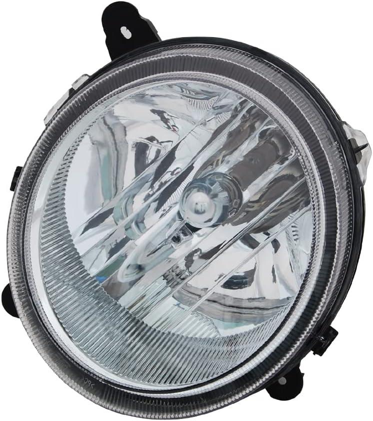 TYC Right Headlight Assembly Compatible with 2007-2010 Jeep Compass