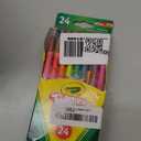 Crayola Twistables Crayons for Kids (24ct) No Sharpen Toddler Coloring Supplies, Less Mess, Easter Basket Stuffers & Gifts for Boys & Girls, Ages 3, 4, 5 (24 Count (Pack of 1))