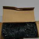 WBao Solar Christmas Lights Outdoor 200LED 8.4ft x 5.2ft LED Net Lights with Remote, 8 Lighting Modes, Timer, Waterproof for Lawn, Bushes, Shrubs, Trees Outdoor Christmas Decorations, Warm White