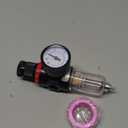 1/4" BSP Air Compressor Moisture Filter Trap Oil Water Separator Regulator Lubricator