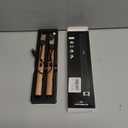 2 PCS Candle Lighter,Windproof Flameless Electric Lighter with LED Power Display  Safety Switch, Upgraded Plasma USB Rechargeable Lighters for Birthday Camping BBQ (Champagne Gold)