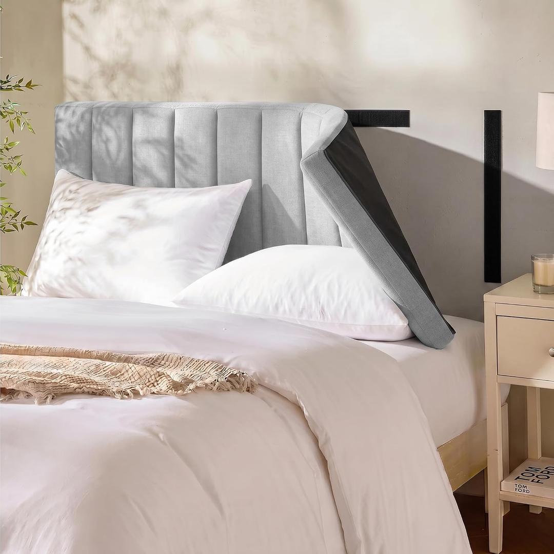 Hearth & Harbor Wall Mounted Twin Headboard Only, Bed Headboard Twin Size
