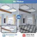 A19 LED Light Bulbs 60W Equivalent, 5000K Daylight White 120V 9W 800 Lumens E26 Base bulb Not-Dimmable, A19 Led Energy Efficient Light bulb suitable for Home Office Bedroom Living Room, 6 Packs