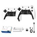 2026 Upgraded Retro Game Console Stick - 23 Emulators, 40000+ Classic Video Games, Plug & Play HDMI Game Console for HD TV, Includes Dual 2.4G Wireless Controllers(128 G)