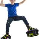 Moon Shoes Bouncy Shoes, Mini Trampolines for Your Feet, One Size, New and Improved, Bounce Your Way to Fun, Very Durable, No Tool Assembly, Athletic Development, max Weight 130 lbs.