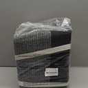 MINTWOOD Design 3-Pack Storage Baskets for Shelves, Playroom and Classroom, Book Basket, Decorative Storage Cube Bins, Woven Closet Organizers, Pantry and Shoe Organizer, Navy Blue