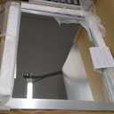 Amorho 28x36 Inch Bathroom Mirror Silver, Thick Metal Framed Wall Mirrors for Over Sink, Brushed Nickel Mirror Perfect for Bedroom, Living Room, Entryway, Rectangle (Horizontal/Vertical).