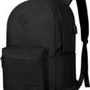 Goloni Backpack for Men Women,Travel Laptop Backpack, Water Resistant 17.3 Inch USB Charging Backpack, Large Capacity Work Commute Bag