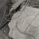 chiphy Floor Lamp, Dimmable 64" Tall Standing Lamp, 3 Levels Adjustable Brightness 12Wx2 LED Bulbs, Column Floor Light White Fabric Shade, Home Decor for Living Room, Bedroom, Kids Room (Dimmable/foot switch)