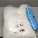 DreamyBlue Signature Pillow w/Adjustable Loft  Shredded Memory Foam Fill  Neutral Alignment for Side, Back, and Stomach Sleepers  Washable Bamboo Rayon Cover  CertiPUR-US Certified Foam (Queen) (Queen (Pack of 1))