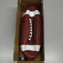 Franklin Sports Youth + Adult Footballs - Extra Grip 1000 Official Size, Junior + Pee Wee Kids - 1 + 12 Packs (Brown/White)