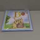 Classic Winnie Baby Shower Boxes Blue for Newborn Baby Boy Girl, Vintage Winnie Bear First 1st Birthday Party Decorations the Pooh Theme Box Block Supplies for Kids Cake Smash Photography Favor Props