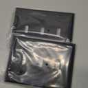 2-Pack Triple Toggle Light Switch Cover Plate, Durable Natural Bamboo Fiber Decorative Switch Plate Covers, Matte Black 3 Gang Wall Plate, Corrosion Resistant