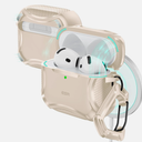 ESR for AirPods 4 Case, Compatible with AirPods 4th Generation Case (2024), Compatible with MagSafe, Powerful Drop Protection, Magnetic Lid, Cyber Series, Desert Titanium
