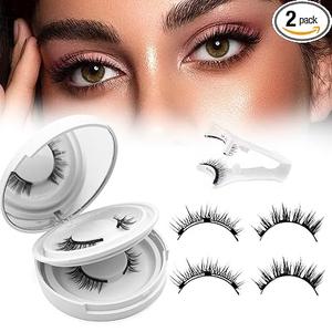 Meylora Magnetic Lashes,2026 New Magnetic Eyelashes with Applicator Natural Look,No Glue Needed Reusable Eyelashes Kit for Women(02+03+06)