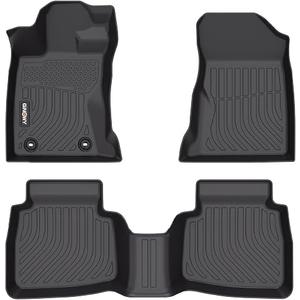 GINOWY-Floor Mats for Subaru Outback 2026, TPE All Weather Protection Car Mats Outback Custom Fit Floor Liners, Non-Slip Car Mat Accessories Black