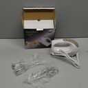 Hand Mixer - 5 Speed Portable Kitchen Mixer Electric Handheld with 5 Stainless Steel Accessories Whisk, Food Beater, Ivory (white)