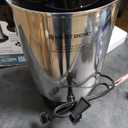 West Bend Coffee Urn Highly-Polished Aluminum Features Automatic Temperature Control with Cup Per Minute Brewing and Easy Clean Up Includes In-Basket Measuring Guide and Ready Light, 30-Cup, Silver
